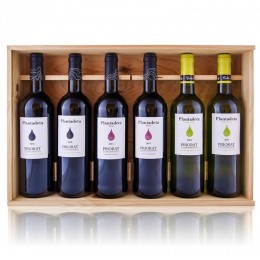 Caja madera Plantadeta 6 botellas